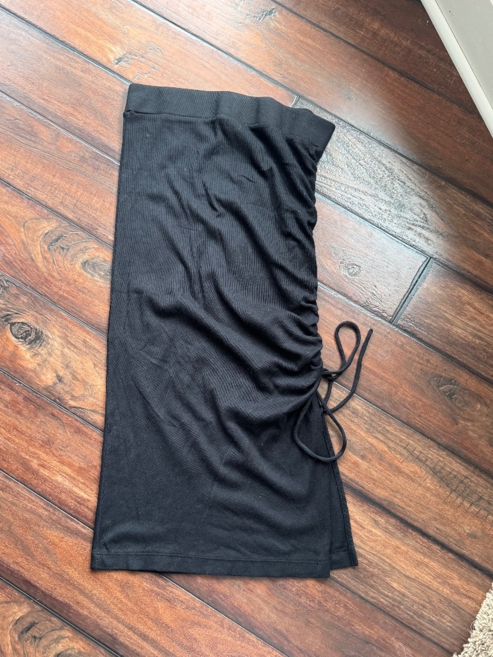Michael Kors ruched knit skirt